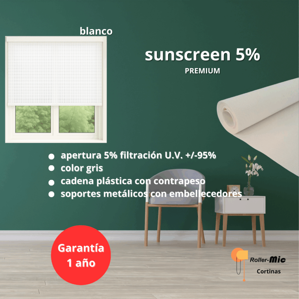 Screen blanco ancho 0,90m x alto 1,80m